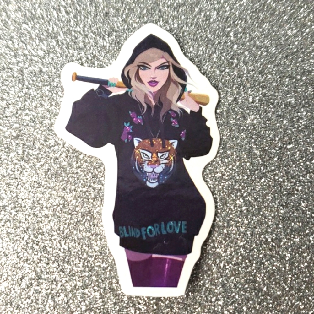 10/$10 Taylor Swift REPUTATION Sticker cartoon